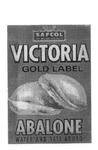 SAFCOL THE SEAFOOD SPECIALISTS  VICTORIA GOLD LABEL ABALONE