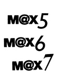 MAX5 ; MAX6 ; MAX7