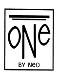 ONE BY NEO