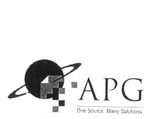 APG ONE SOURCE. MANY SOLUTIONS.