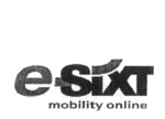 E-SIXT MOBILITY ONLINE