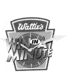 WATTIE'S WIN IN A MINUTE