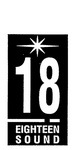 18 EIGHTEEN SOUND