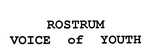 ROSTRUM VOICE OF YOUTH
