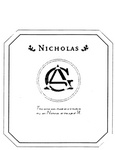 AG NICHOLAS THIS WINE WAS MADE AS A TRIBUTE TO MY SON NICHOLAS AT THE AGE OF 14
