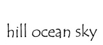 HILL OCEAN SKY