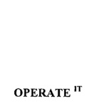 OPERATE IT