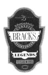 BRACKS CLASSIC SPORTWEAR LEGENDS B SINCE 1956 GUARANTEED QUALITY ; AUTHENTIC CLOTHING