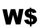 W$