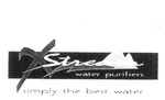 XSTREAM WATER PURIFIERS SIMPLY THE BEST WATER