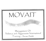 MOVAIT MANAGEMENT OF VIOLENCE AND AGGRESSION INTERNATIONAL TRAINING ; - BARWON HEALTH