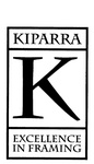 K KIPARRA EXCELLENCE IN FRAMING
