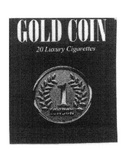 GOLD COIN 20 LUXURY CIGARETTES 1 LONDON
