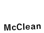 MCCLEAN