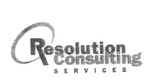 RESOLUTION CONSULTING SERVICES RESULTS AND SOLUTIONS FOR PUBLIC SECTOR MANAGEMENT