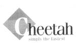 CHEETAH SIMPLY THE FASTEST
