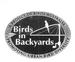 BIRDS IN BACKYARDS  A PROJECT OF BIRDS AUSTRALIA  PROMOTING URBAN BIRD ; DIVERSITY