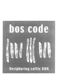 BOS CODE DECIPHERING CATTLE DNA