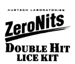AUSTECH LABORATORIES ZERONITS DOUBLE HIT LICE KIT