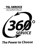 TEL SERVICE ADVANTAGE  360 SERVICE THE POWER TO CHOOSE