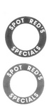 SPOT RED'S SPECIALS