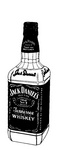 JACK DANIEL'S OLD TIME OLD NO. 7 BRAND QUALITY TENNESSEE SOUR MASH WHISKEY BOTTLED AT THE DISTILLERY
