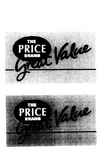 THE PRICE BRAND GREAT VALUE