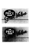 THE PRICE BRAND GREAT VALUE