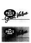 THE PRICE BRAND GREAT VALUE