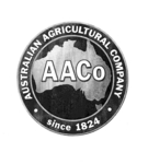 AACO AUSTRALIAN AGRICULTURAL COMPANY SINCE 1824