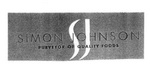 SJ SIMON JOHNSON PURVEYOR OF QUALITY FOODS