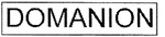 DOMANION