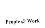PEOPLE @ WORK
