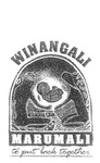 WINANGALI MARUMALI TO PUT BACK TOGETHER