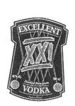 EXCELLENT XXI DISTILLED FROM GRAIN VODKA PRODUCT OF POLAND