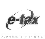 E-TAX AUSTRALIAN TAXATION OFFICE