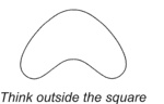 THINK OUTSIDE THE SQUARE