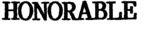 HONORABLE