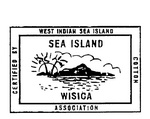 WEST INDIAN SEA ISLAND CERTIFIED BY COTTON ASSOCIATION SEA ISLAND WISICA