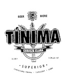 BEER BIERE TINIMA CERVEZA CLARA SUPERIOR CERVECERIA TINIMA CAMAGUEY CUBA