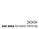 FIAT STILO FORWARD THINKING
