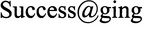 SUCCESS@GING