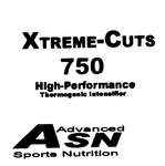 XTREME-CUTS 750 HIGH-PERFORMANCE THERMOGENIC INTENSIFIER ASN ADVANCED ; SPORTS NUTRITION