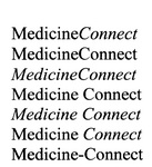 MEDICINECONNECT ; MEDICINE CONNECT ; MEDICINE-CONNECT