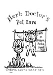 HERB DOCTOR'S PET CARE WITH AN ORGANIC HERBAL BLEND ORGANIC COSMETICS ; FOR PETS