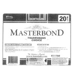 BONDALL MASTERBOND TRADESMANS CHOICE