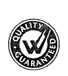 W QUALITY GUARANTEED