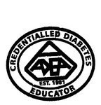 CREDENTIALLED DIABETES EDUCATOR ADEA EST. 1981
