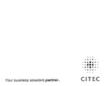 CITEC YOUR BUSINESS SOLUTIONS PARTNER.