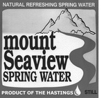 NATURAL REFRESHING SPRING WATER MOUNT SEAVIEW SPRING WATER PRODUCT OF THE HASTINGS STILL